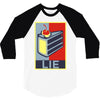 lie 3/4 Sleeve Shirt