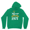 kings are born in 1971 Unisex Hoodie