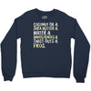 natural queens rock Crewneck Sweatshirt
