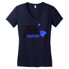 anything unrelated elephants Women's V-Neck T-Shirt