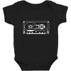 audio cassette 80's 90's party hip hop nostalgia retro Baby Bodysuit