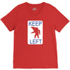 keep left shark V-Neck Tee