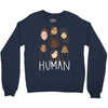 Women's March We are Human Crewneck Sweatshirt
