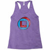 square in circle Racerback Tank