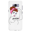 girl power survivor breast cancer Samsung Galaxy S8 Plus