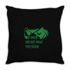 twin peaks  owls Throw Pillow