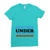 Baby Boy Under Construction Ladies Fitted T-Shirt