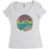 welcome to hell Women's Triblend Scoop T-shirt