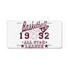 basketball all star league License Plate