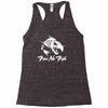 fear no fish Racerback Tank