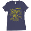may the 4th be with you Ladies Fitted T-Shirt