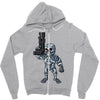 time traveling cyborg Zipper Hoodie