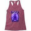 ninja dad Racerback Tank