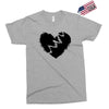 broken heart xxx black Exclusive T-shirt