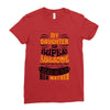 My Daughter Is Super Awesome Her Mother Ladies Fitted T-Shirt