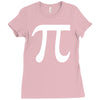 pi symbol Ladies Fitted T-Shirt