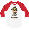 rick grimes walking dead 3/4 Sleeve Shirt