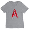 alphabet V-Neck Tee