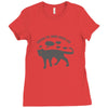 listen to your inner cat girls Ladies Fitted T-Shirt