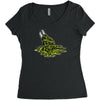 rigeon playing Women's Triblend Scoop T-shirt