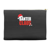 banter claus funny Accessory Pouches