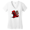 hello my name is francis Women's V-Neck T-Shirt