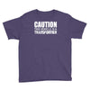 caution this vehicle is a transformer Youth Tee
