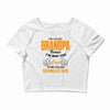 grandpaI'm Called Grandpa Because I'm Way Too Cool To Be Called Grandf Crop Top