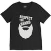 respect the beard (2) V-Neck Tee