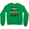 i never dreamed i would be a super cool daddy but here i am killing it Crewneck Sweatshirt