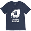 i want to believe V-Neck Tee