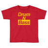 drum n bass birthday music Toddler T-shirt