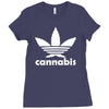 cannabis Ladies Fitted T-Shirt