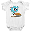 gumball test your might Baby Onesie
