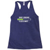 soon to be mom Racerback Tank