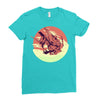 evangelion Ladies Fitted T-Shirt