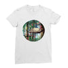 Stitch And Totoro Ladies Fitted T-Shirt
