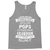Super Cool Pops Of A Freaking Awesome Grandson Tank Top