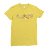 Autumn Leafs Ladies Fitted T-Shirt