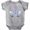 birthday unicorn family series brother Baby Bodysuit