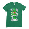 smoking Ladies Fitted T-Shirt