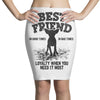 Best Friend Chihuahua Pencil Skirts
