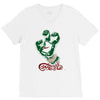 screaming mutant hand V-Neck Tee