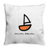 sailing Throw Pillow