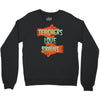 teachers love brains Crewneck Sweatshirt