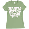 black panther Ladies Fitted T-Shirt