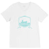married men fishing club! V-Neck Tee