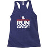 run away rabbit Racerback Tank