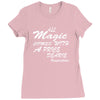 all magic comes with a price dearie Ladies Fitted T-Shirt