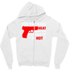 packing heat   i'm hot Zipper Hoodie